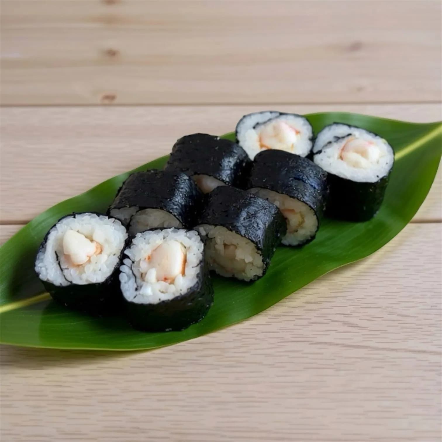Маки с креветкой